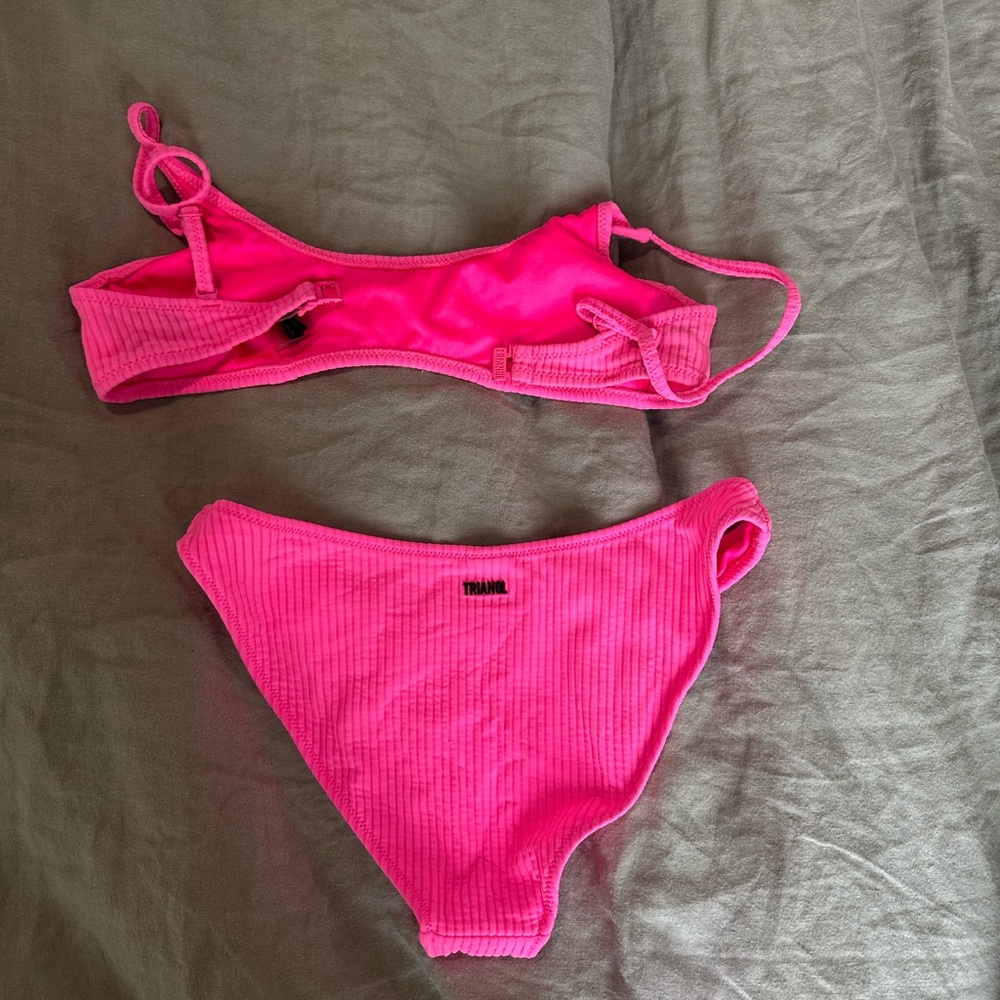 Triangl Swimwear Hot Pink Bikini